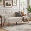 3 Seater Tufted Upholstered Couch Comfy Living Room Sofa