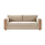 Modern 3 Seater Upholstered Couch Sofa For Living Room