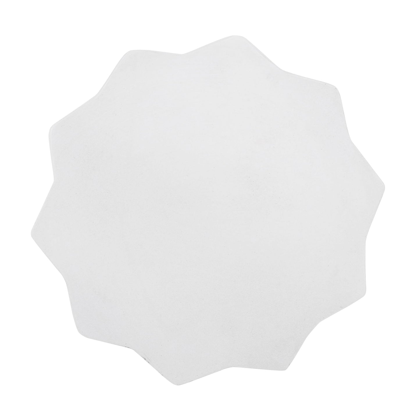 Outdoor Lightweight Concrete Side Table - Antique White
