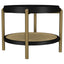 Benson - Round Table With Storage Shelf