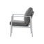 Modern Lounge Chair With Rope Accents And Cushions
