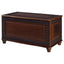 Ornate - Deep Flip Open Storage Cedar Chest With Cedar Lining - Brown