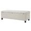 Upholstered Storage Ottoman Bench