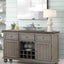 Rustic 2 Tone Sever With Powerpack - Gray