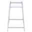 Staten - Backless Counter Stool (Set of 2) - Chrome