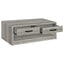 Nuberg - 2 Piece And End Table Set With Storage Drawers - Gray