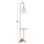 Trombone - Contemporary / Glam Floor Lamp