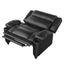 Tufted Design Wide Manual Recliner Chair