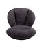 360° Swivel Office Chair, No Wheels