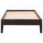 Queen Platform Bed With Tapered Legs - Brown