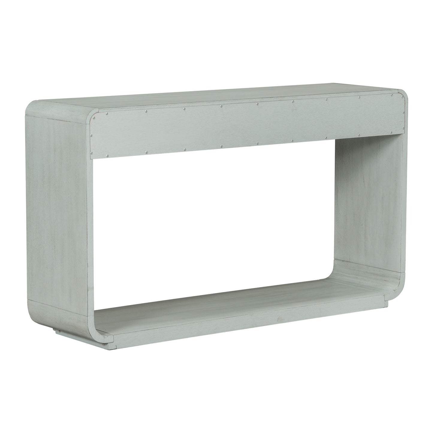 Console Table With 3 Drawers And Display Shelf