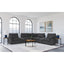 Modular Power Reclining With Lift Top Consoles, 7 Piece Configuration - Dark Gray
