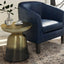 Toby - Metal Accent Table - Gold / Black Ombre