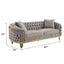 Vanessa - Sofa - Taupe