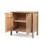 Nolan - 2 Door Accent Cabinet - Antique Brown