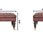 Buffalo - Ottoman With Castor Legs