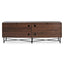 4 Door TV Cabinet, 2 Storage Spaces, Adjustable Shelves