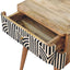 Edessa Bone Inlay Bedside