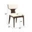 Koen - Side Chair (Set of 2) - Beige / Brown Oak