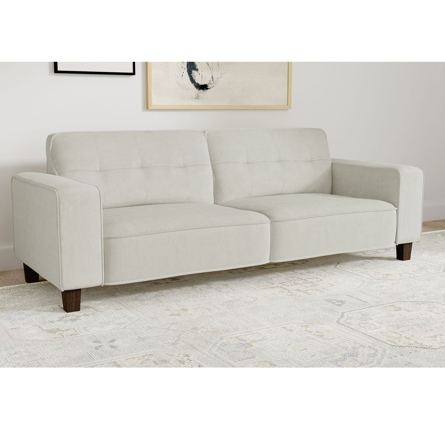 Evoke - Upholstered Tufted Sofa - Greige