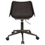 Ralston - Upholstered Adjustable Office Desk Chair With Ergonomic Design - Brown