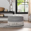 Yolanda - Round Upholstered Accent Ottoman
