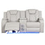 Benz - LED & Power Recliner With Adjustable Headrests And Ambient LED Lighting