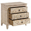 Kenzie - 3 Drawer Mandala Cabinet - White