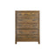 5 Drawer Chest With - Brown