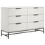 Taraval - 6 Drawer Bedroom Dresser - White