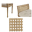 Accent Bench With Arm - Natural
