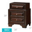 LaVita - Nightstand - Cappuccino