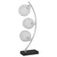 Mcdougal - Spherical Table Lamp With LED Lighting - Black