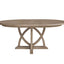 Round Dining Extendable Dining Table - Sand