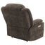 Beca - Upholstered Power Lift Recliner With Cupholders And USB Charging