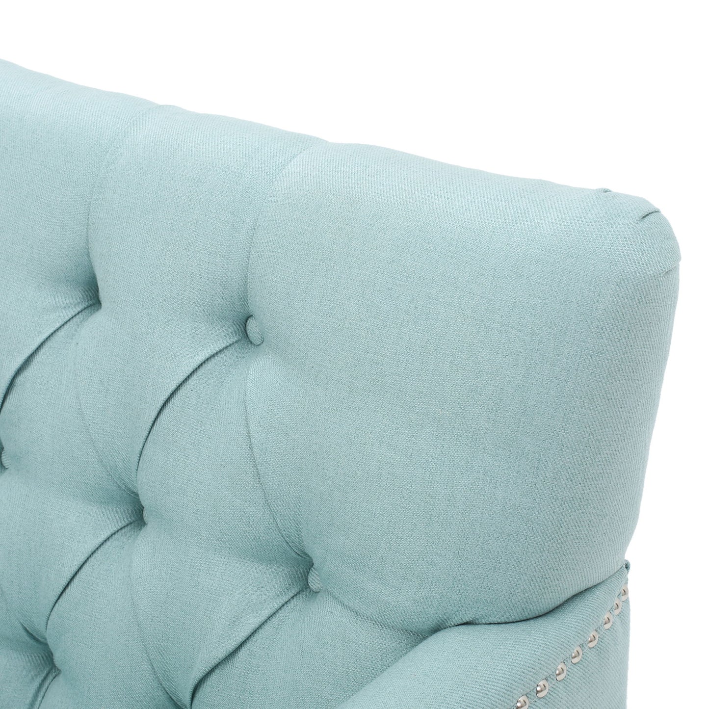 Harrison - Tufted Club Chair With Button Tufted Back And Birch Wood Legs
