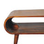 Solid Wood Open Coffee Table
