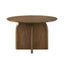 Delmon - Round Dining Table - Dark Walnut