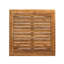 Outdoor Minimalist Acacia Wood Square Bar Table