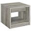 Nuberg - 2 Piece And End Table Set With Storage Drawers - Gray