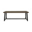 Outdoor Dining Table - Gray / Rustic Metal