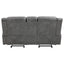 Carmen - Cool Motion Loveseat With Storage, With Reclining Function And Built In Storage - Gray
