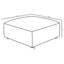 Jennifer - Square Ottoman