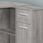 Computer Desk, Home Office, Corner, Storage Drawers, L Shape, Contemporary & Modern