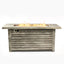 Propane Gas Fire Pit Table, 50000 Btu, Rectangular For Outside - Light Beige