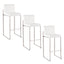 Fuji - Contemporary And Modern Elegance High Back Barstool