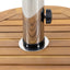 Ralph - Round Umbrella Base - Teak