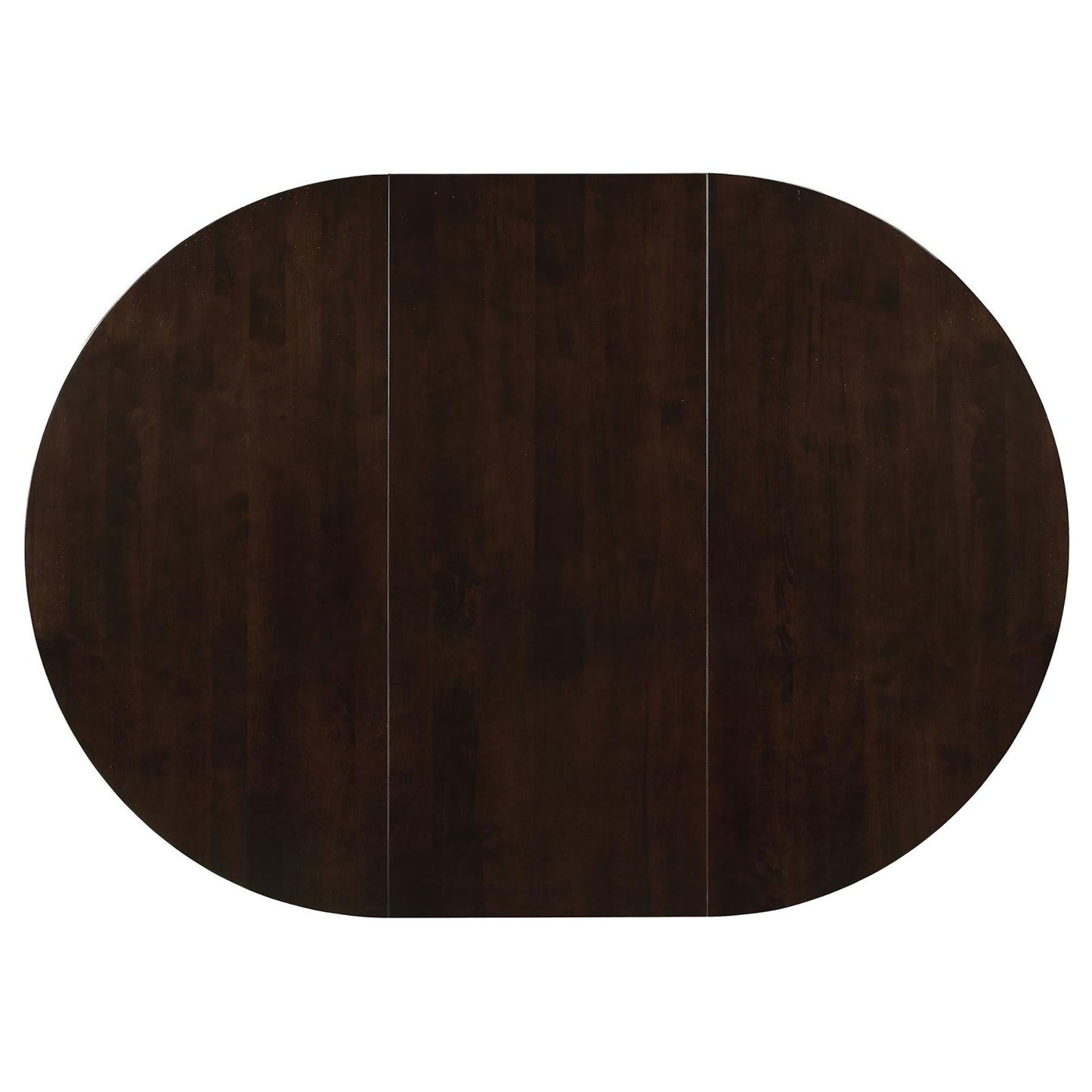 Elmira - Oval Dining Table With Leaf Extension - Brown