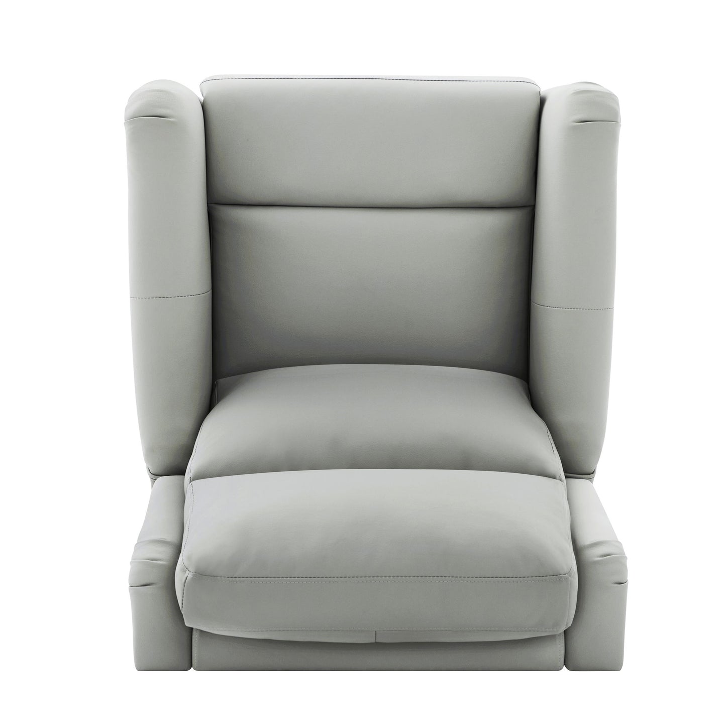 Manual Recliner Swivel Rocking Chair With 8 Point Massage And Heating