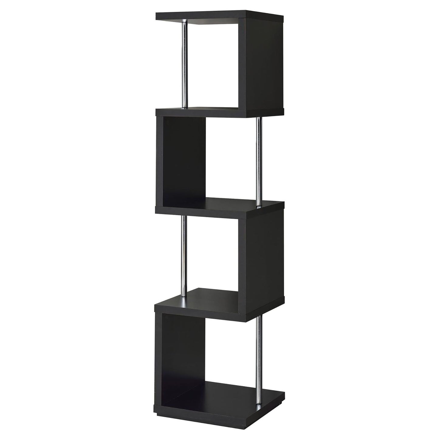 4 Tier Bookcase With Accents